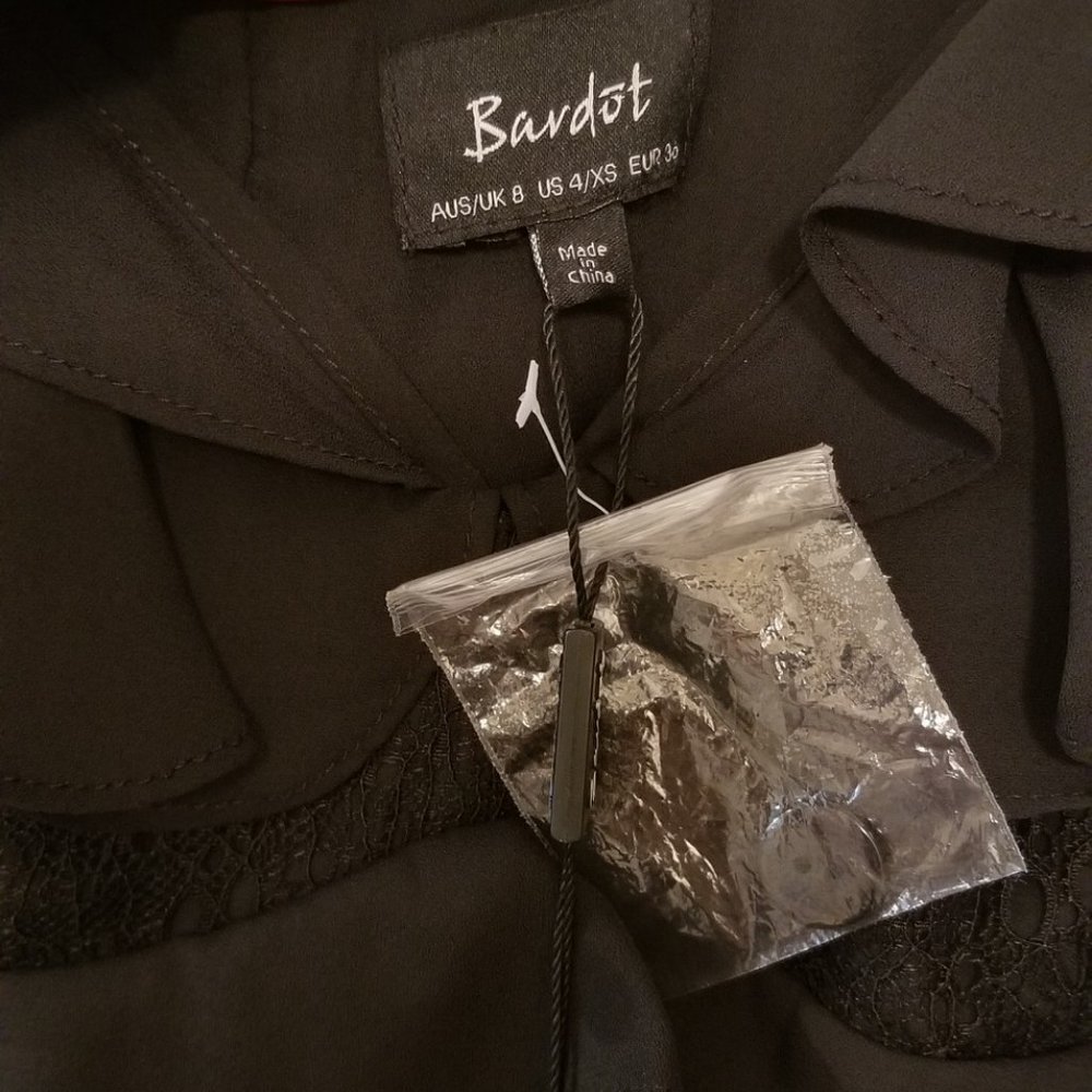 Bardot Little  Black Dress - Picture 4 of 6